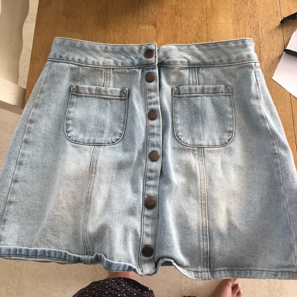 Brandy Melville Jean skirt